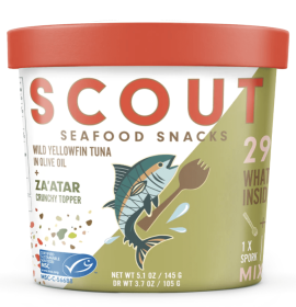 SCOUT: Tuna Zaatar Snack Kit, 5.1 oz