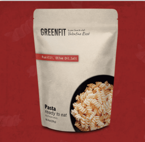 GREENFIT; Pasta Rizzo Fusili Rte, 8 oz