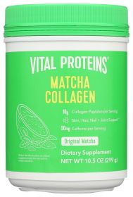 VITAL PROTEINS: Matcha Collagen Original, 10.5 oz