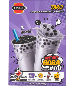 J-BASKET: Instant Boba Kit Taro, 10 oz