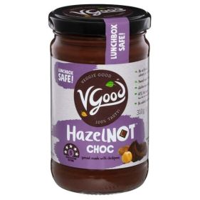 VGOOD: Hazelnot Choc Chickpea Butter, 11 oz