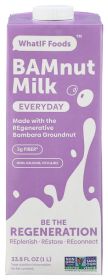 WHATIF FOODS: Everyday Bamnut Milk, 33.8 fo