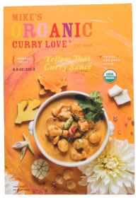 CURRY LOVE: Yellow Thai Curry Sauce, 8.8 oz