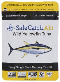 Safecatch: Wild Ahi Yellowfin Tuna Pouch, 3 oz